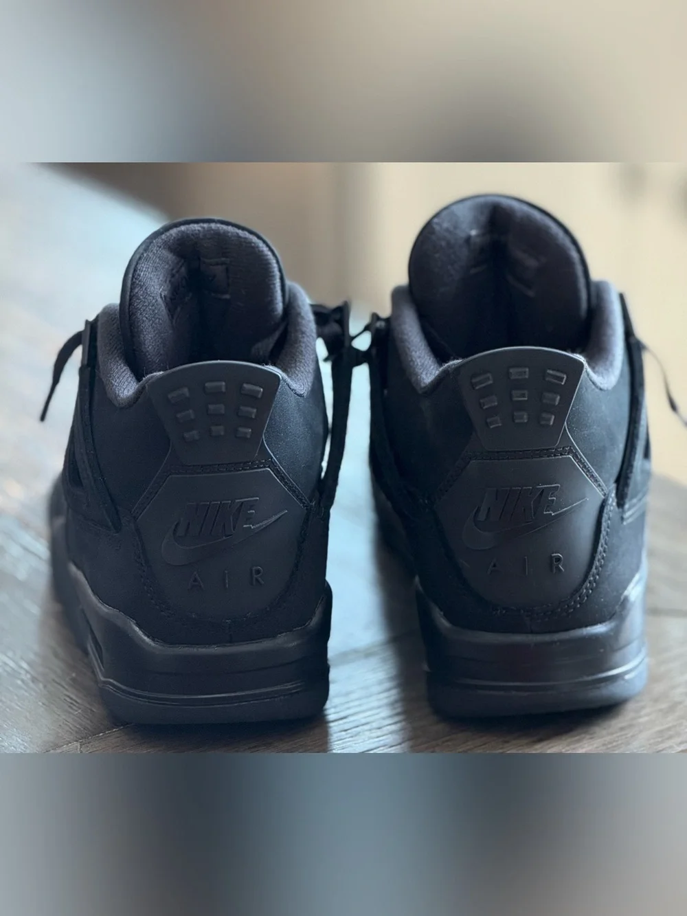 Air Jordan Retro 4 Black Cat 4.5Y no box like new worn 1-2x